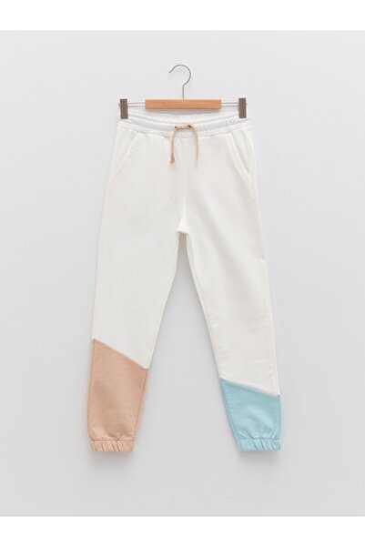 LC Waikiki Спортни панталони за мъже с цветни блокове и еластична талия