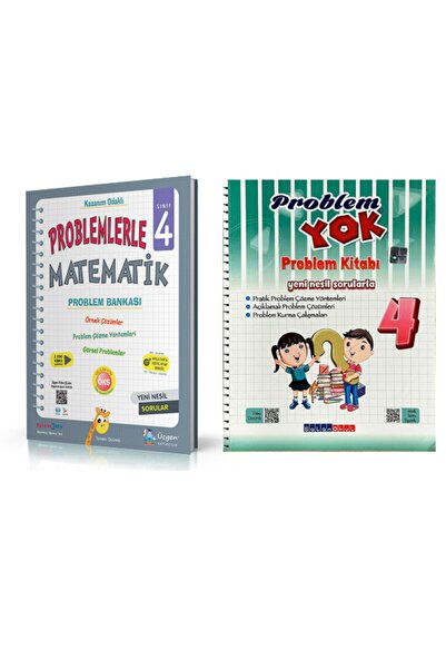 Üçgen Yayıncılık 4. Sınıf Problemlerle Matematik Problem Bankası 11510  Kolle...