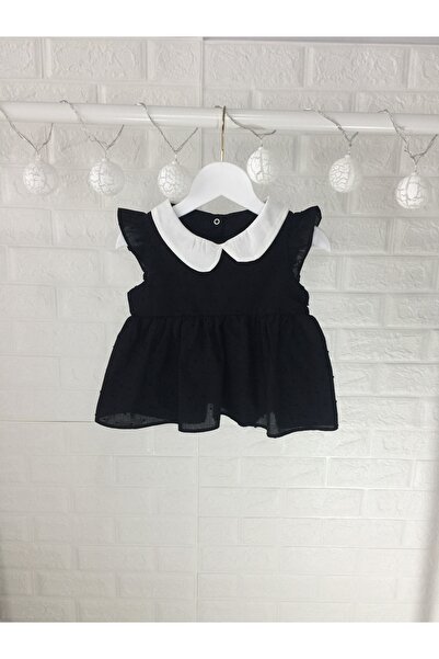 AMORE Bebe Yaka 2 Li Bebek Elbise