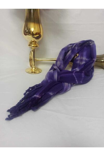 HATAY İPEK YÖRESEL Ebruli Batik Şal 50*170