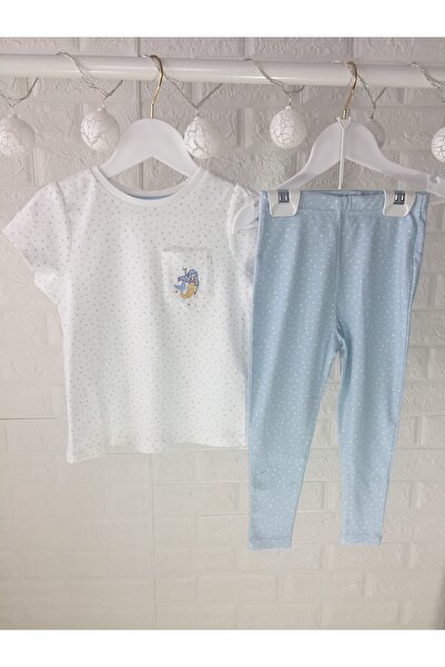 AMORE Deniz Kızı Desenli Kız Çocuk Pijama Takımı