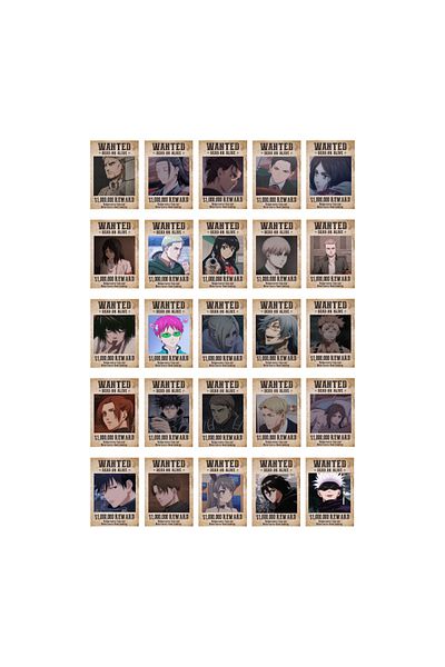 Ororabutik Σετ αυτοκόλλητων Death Note Aot Anime 25 τμχ - Σετ αυτοκόλλητων Scrapbook Bullet Journal