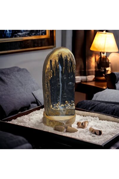 Nane Hediyelik Buda Yüz Geri Akış Tütsülük