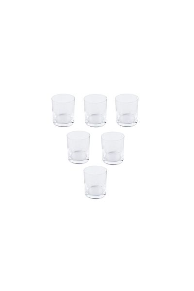 Lucky Art Medium 380 ml Set of 6 Water Cups