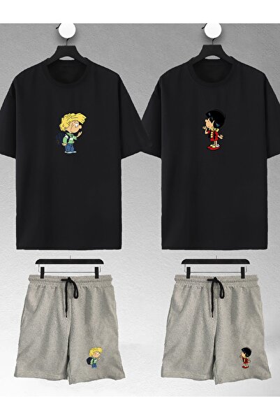 macklin للجنسين النساء الرجال سيدريك تشين مطبوعة عاشق زوجين مزيج تصميم المعتا...