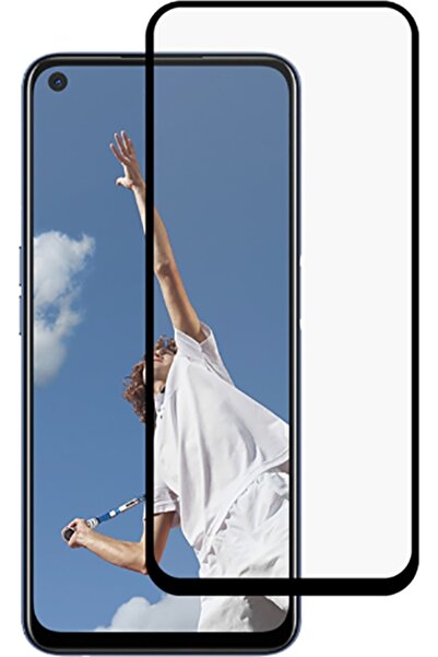 Case 4U Oppo A92 Tam Kaplayan Tamperli Cam Ekran Koruyucu Curved Kırılmaz Ken...