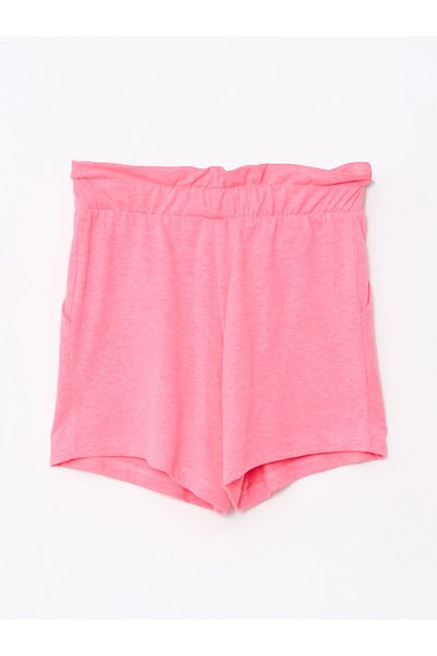 LC Waikiki Basic Elastic Waist Shorts for Girls