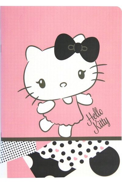 Mynote Hello Kitty Campus Roz 26 X 18,5 Cm 40 Foi Caiet Linie