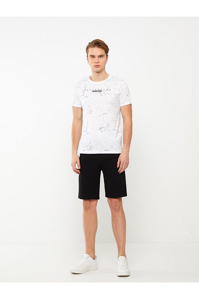 LC Waikiki Men's Slim Fit Shorts - Tie Detailed