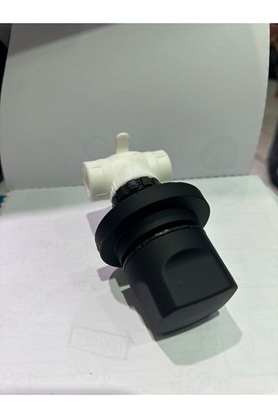 NEFA YAPI Built-in Stop Valve Square Metal Black 20mm