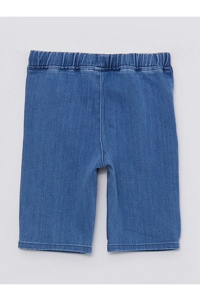 LC Waikiki LCW Eco Basic Jeansshorts für Babys (Jungen) mit elastischer Taille