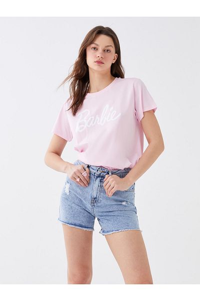 LC Waikiki Jeansshorts im Mom-Fit mit Rissen für Damen