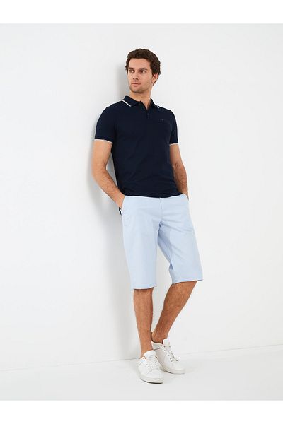 LC Waikiki Gabardine-Bermudashorts für Herren in Standardpassform