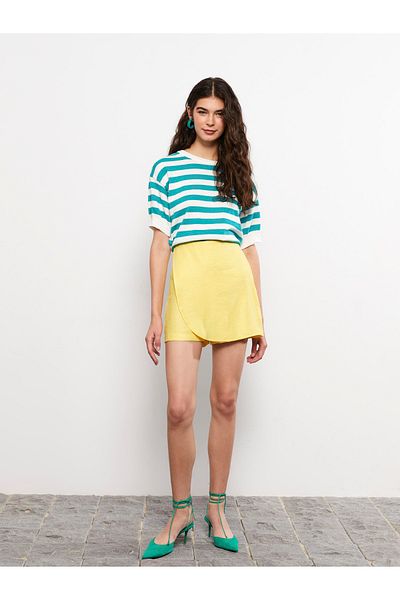 LC Waikiki Plain Women's Shorts Skirt
