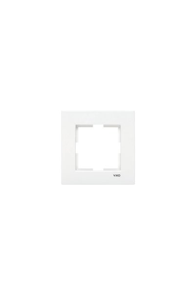 VİKO Linnera White Frame - Grounded Socket
