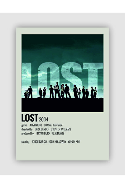 fırsatlar diyarı Lost Dizi Info Card Bilgi Kartı Duvar Posteri