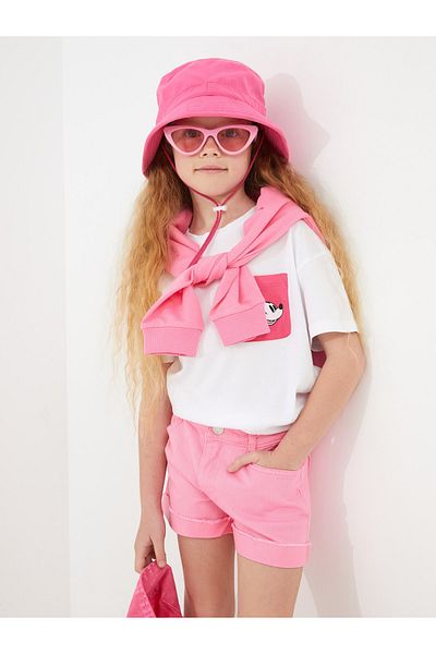 LC Waikiki Basic Gabardine Girl's Shorts