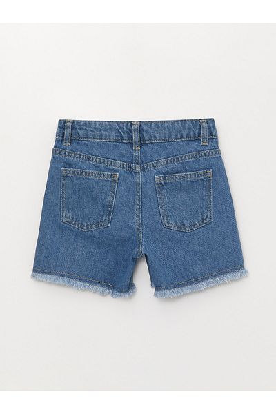 LC Waikiki Bedruckte Jeansshorts für Mädchen (K-167)