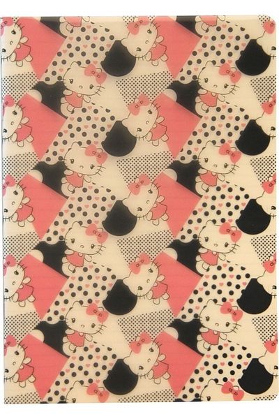 Mynote Hello Kitty Campus Mottled 26 X 18,5 Cm 40 de coli Caiet în carouri (2 bucăți)
