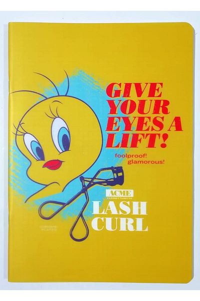 Mynote Caiet Looney Tunes cu dungi (2 buc)