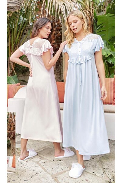 Bone Club 5625 مسحوق الأمومة ثوب النوم