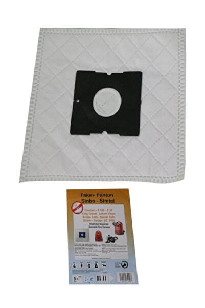 LİİSA كيس غبار فاكير ايموشن يونيفرسال - 5 عبوات رسائل نصية (25 قطعة)