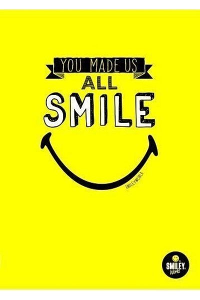 Mynote Smiley Campus Notebook 26x18,5cm 40 Sheets Lined