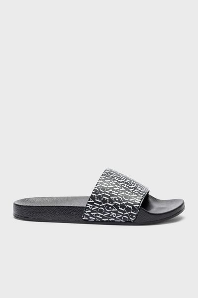 Luxury shoes for men - Lanvin black slides