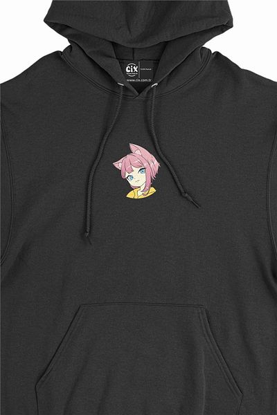 Cix Hanorac cu glugă Anime Cute Girl Minimal