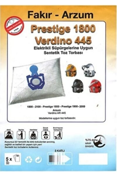 NETAVANTAJ Prestige 1800-2100 Arzum Verdino 445 υφασμάτινη τσάντα σκόνης