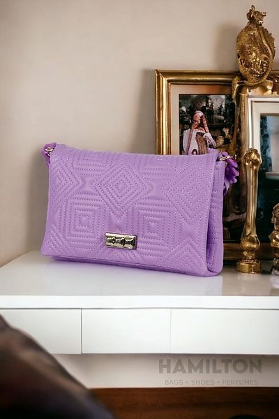 HAMILTON Original Women's Stylish Hand and Shoulder Bag with Adjustable Cross Strap Soft Leather Textured Buckle Cover
