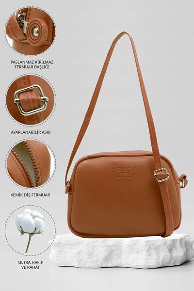 NOTHING Dámská 3dílná mini městská taška Set Black Tan Mink