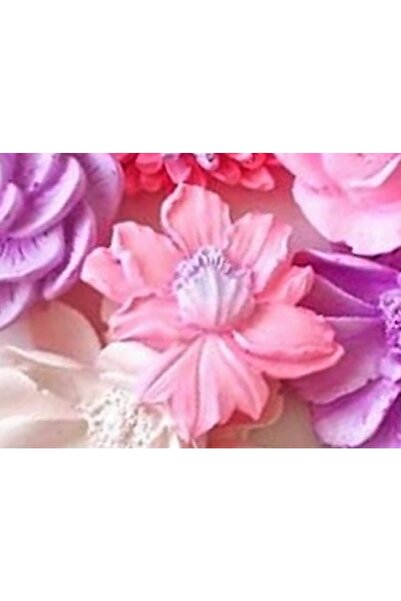 morlalem m 6,8cm Flower Silicone Mold K-371, Candle Scented Stone Soap Gypsum...