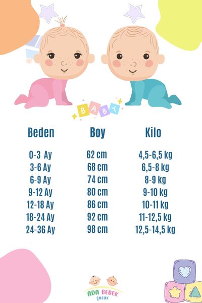 ADABEBEK Pamuklu Ayıcık Aksesuarlı Bear Desenli Bebek Alt Üst Takım