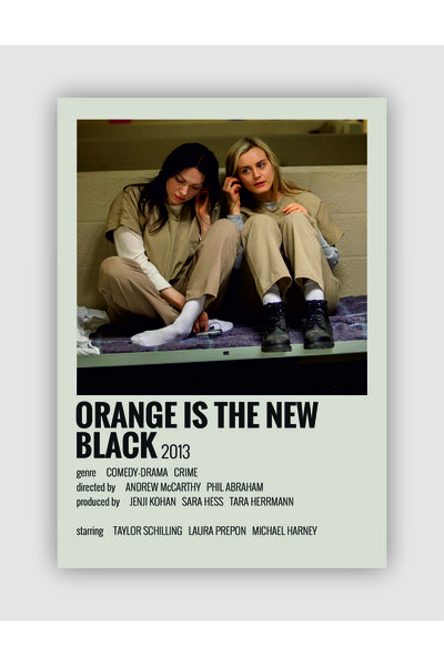 fırsatlar diyarı Orange Is The New Black Film Info Card Bilgi Kartı Duvar Pos...
