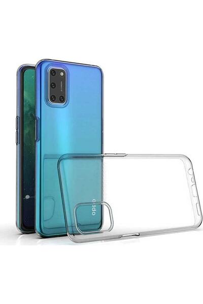 Case 4U Oppo A52 Kılıf A+ Şeffaf Lüx Süper Yumuşak 0.3mm Ince Slim Silikon
