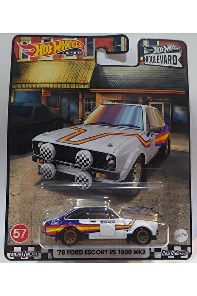 HOT WHEELS '78 Ford Escort Rs 1800 Mk2
