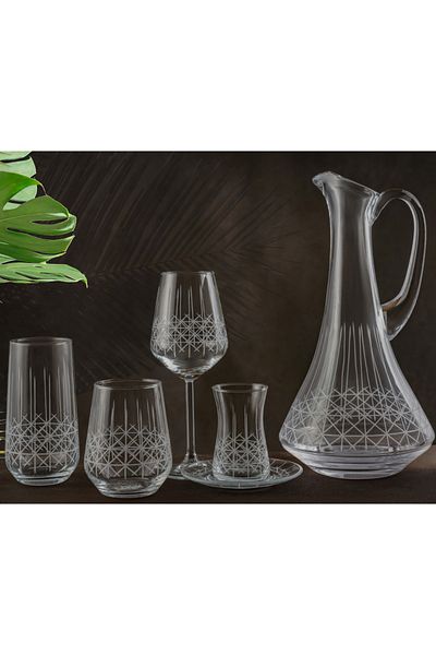 DECOSTYLE Alca 49 Piece Water Set for 12 People