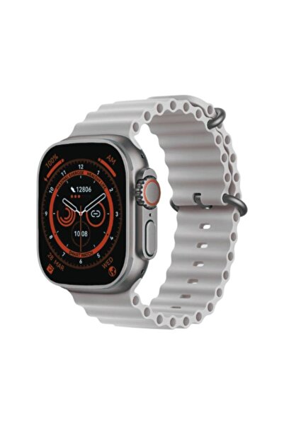 JUNGLEE T900 Ultra 49mm Ios Android Uyumlu Akıllı Saat Bt Arama Cevaplama Öze...