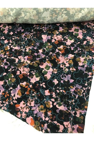 turkanlarhome Double Width Viscose Meter Fabrics (Dress-skirt-blouse-shirt-pareo-kimono Etc..)