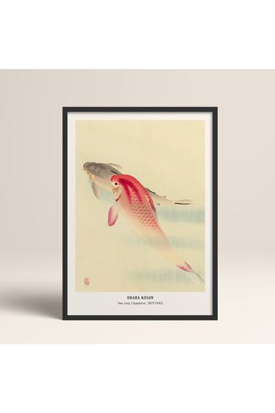 HOMEPACK Pictură în stil japonez Nanbara Sakujiro cu cadru 30x40cm 40x60cm 50...