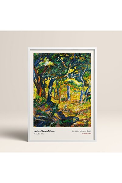 HOMEPACK Uramljeni moderni Henri-edmond krst 30x40cm 40x60cm 50x70cm crno-bel...
