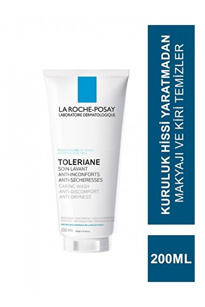 La Roche Posay Normal, Kuru Ve Hassas Ciltler Için Toleriane Caring Wash - Yüz Ve Makyaj Temizleyici Jel 200 /ml.