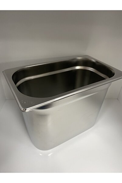 Bilge Endüstriyel Paslanmaz Çelik Gastronom Küvet Gn 1/4 200