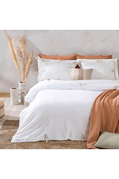 Chakra Arvor Single Ecru Duvet Cover Set