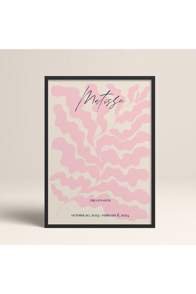 HOMEPACK Tablou cu rama din lemn negru Poster cu rama Decor artistic modern d...