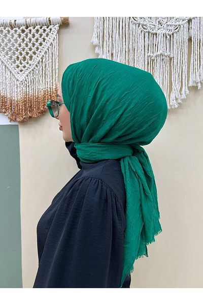 useev Bamboo Scarf Shawl Emerald Green 90*190