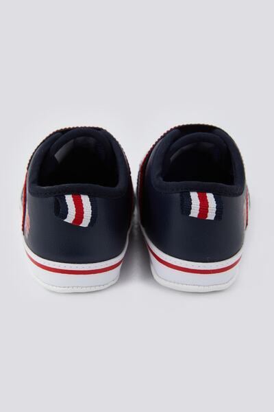 U.S. Polo Assn. Baby Boy Gray Baby Shoes