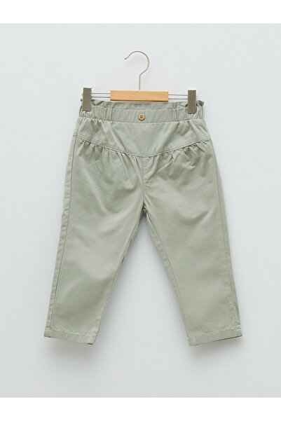 LC Waikiki Beli Lastikli Basic Kız Bebek Pantolon