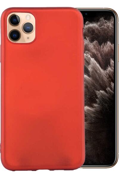 Case 4U Apple Iphone 11 Pro Kılıf Klasik Mat Renkli Yumuşak Premier Silikon K...